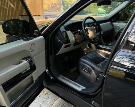 Черный Ленд Ровер Рендж Ровер, объемом двигателя 5 л и пробегом 189 тыс. км за 26700 $, фото 11 на Automoto.ua