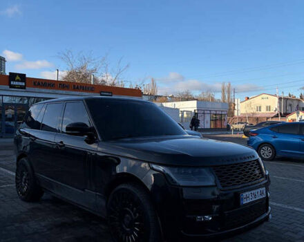 Чорний Ленд Ровер Рендж Ровер, об'ємом двигуна 5 л та пробігом 177 тис. км за 40500 $, фото 1 на Automoto.ua