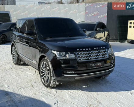Черный Ленд Ровер Рендж Ровер, объемом двигателя 5 л и пробегом 102 тыс. км за 33500 $, фото 3 на Automoto.ua