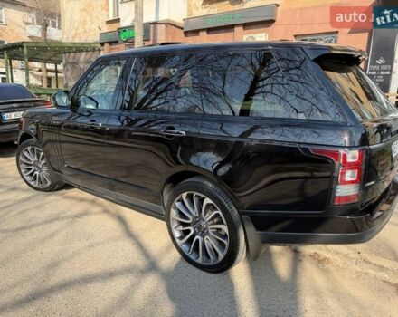 Чорний Ленд Ровер Рендж Ровер, об'ємом двигуна 5 л та пробігом 229 тис. км за 36999 $, фото 2 на Automoto.ua