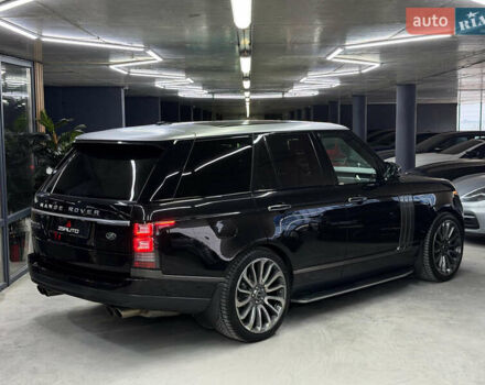 Черный Ленд Ровер Рендж Ровер, объемом двигателя 5 л и пробегом 150 тыс. км за 37500 $, фото 13 на Automoto.ua