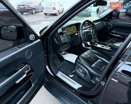 Черный Ленд Ровер Рендж Ровер, объемом двигателя 4.37 л и пробегом 207 тыс. км за 31500 $, фото 34 на Automoto.ua