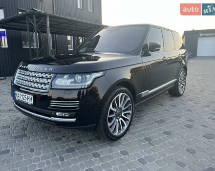 Чорний Ленд Ровер Рендж Ровер, об'ємом двигуна 5 л та пробігом 223 тис. км за 33000 $, фото 6 на Automoto.ua