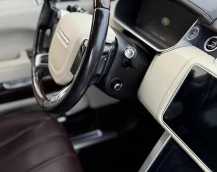 Черный Ленд Ровер Рендж Ровер, объемом двигателя 4.37 л и пробегом 170 тыс. км за 39500 $, фото 45 на Automoto.ua