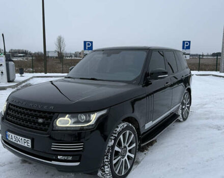 Чорний Ленд Ровер Рендж Ровер, об'ємом двигуна 5 л та пробігом 250 тис. км за 27500 $, фото 1 на Automoto.ua