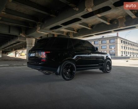 Черный Ленд Ровер Рендж Ровер, объемом двигателя 5 л и пробегом 52 тыс. км за 43500 $, фото 7 на Automoto.ua