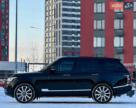 Черный Ленд Ровер Рендж Ровер, объемом двигателя 5 л и пробегом 240 тыс. км за 30900 $, фото 10 на Automoto.ua