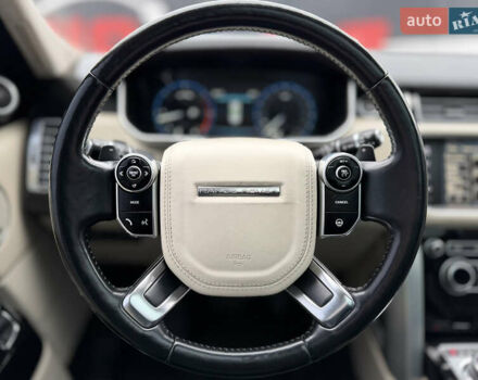 Черный Ленд Ровер Рендж Ровер, объемом двигателя 4.39 л и пробегом 200 тыс. км за 38900 $, фото 12 на Automoto.ua