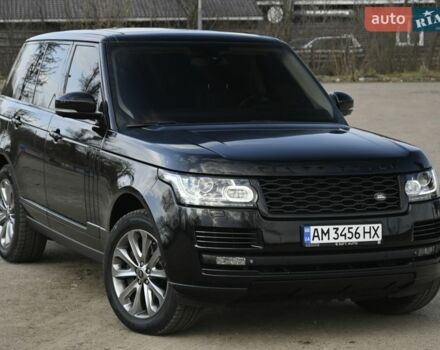 Черный Ленд Ровер Рендж Ровер, объемом двигателя 4.4 л и пробегом 205 тыс. км за 33900 $, фото 5 на Automoto.ua
