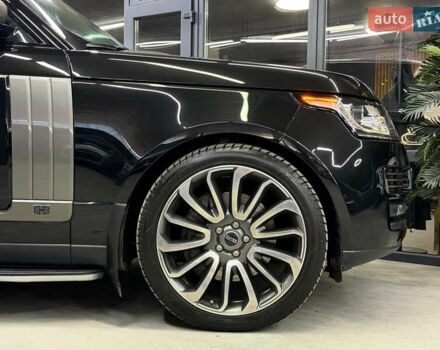 Черный Ленд Ровер Рендж Ровер, объемом двигателя 5 л и пробегом 150 тыс. км за 37500 $, фото 4 на Automoto.ua