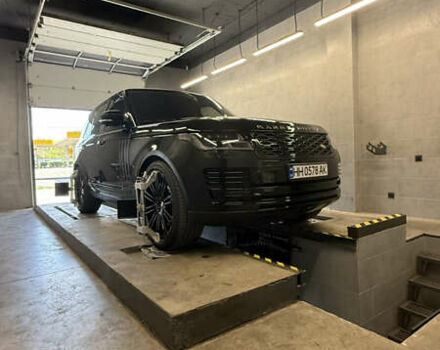 Черный Ленд Ровер Рендж Ровер, объемом двигателя 4.37 л и пробегом 170 тыс. км за 39500 $, фото 13 на Automoto.ua