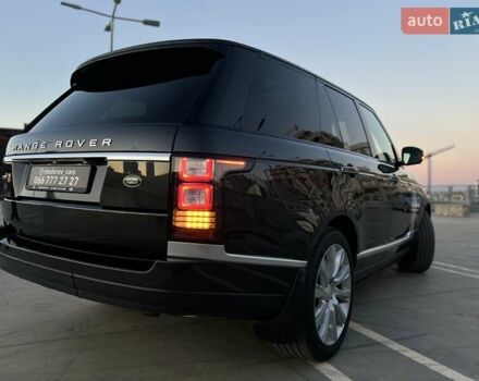 Чорний Ленд Ровер Рендж Ровер, об'ємом двигуна 5 л та пробігом 125 тис. км за 41000 $, фото 5 на Automoto.ua