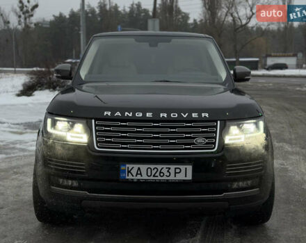 Чорний Ленд Ровер Рендж Ровер, об'ємом двигуна 5 л та пробігом 120 тис. км за 36500 $, фото 4 на Automoto.ua