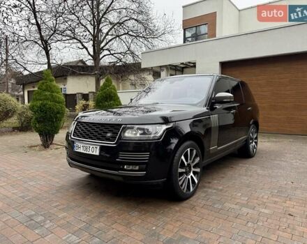Чорний Ленд Ровер Рендж Ровер, об'ємом двигуна 5 л та пробігом 175 тис. км за 26950 $, фото 69 на Automoto.ua