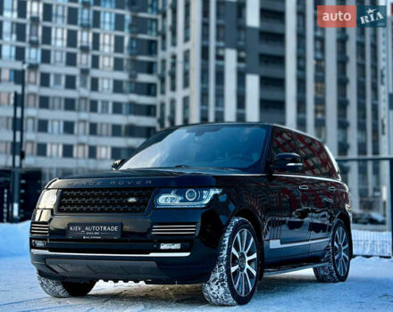 Черный Ленд Ровер Рендж Ровер, объемом двигателя 5 л и пробегом 240 тыс. км за 30900 $, фото 6 на Automoto.ua