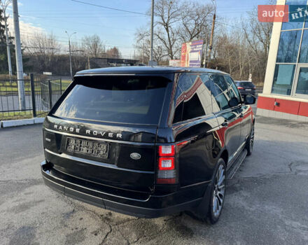 Чорний Ленд Ровер Рендж Ровер, об'ємом двигуна 4.4 л та пробігом 185 тис. км за 32999 $, фото 2 на Automoto.ua