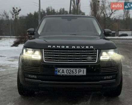 Чорний Ленд Ровер Рендж Ровер, об'ємом двигуна 5 л та пробігом 120 тис. км за 36500 $, фото 5 на Automoto.ua