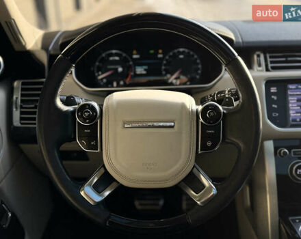 Черный Ленд Ровер Рендж Ровер, объемом двигателя 4.95 л и пробегом 159 тыс. км за 32000 $, фото 9 на Automoto.ua