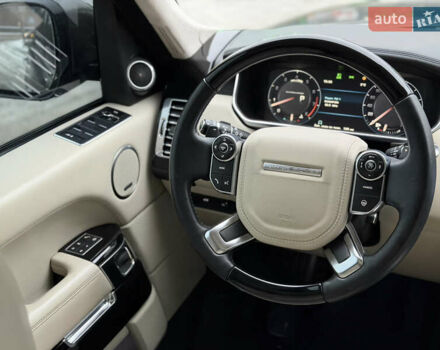 Чорний Ленд Ровер Рендж Ровер, об'ємом двигуна 5 л та пробігом 120 тис. км за 36500 $, фото 27 на Automoto.ua