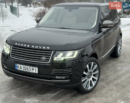 Чорний Ленд Ровер Рендж Ровер, об'ємом двигуна 5 л та пробігом 120 тис. км за 36500 $, фото 10 на Automoto.ua