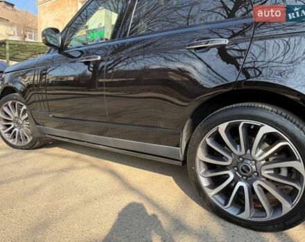 Чорний Ленд Ровер Рендж Ровер, об'ємом двигуна 5 л та пробігом 229 тис. км за 36999 $, фото 3 на Automoto.ua