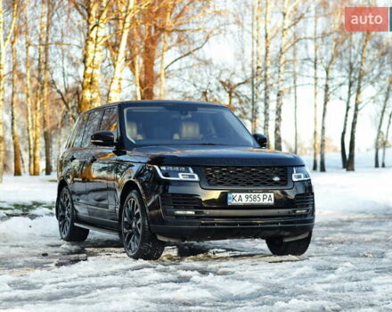Чорний Ленд Ровер Рендж Ровер, об'ємом двигуна 5 л та пробігом 206 тис. км за 27800 $, фото 4 на Automoto.ua