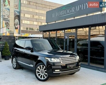 Черный Ленд Ровер Рендж Ровер, объемом двигателя 5 л и пробегом 110 тыс. км за 33900 $, фото 17 на Automoto.ua