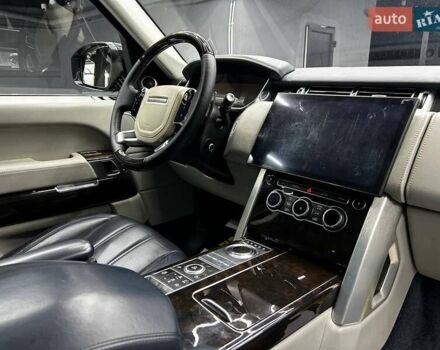 Черный Ленд Ровер Рендж Ровер, объемом двигателя 5 л и пробегом 115 тыс. км за 26500 $, фото 24 на Automoto.ua
