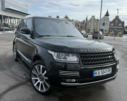 Черный Ленд Ровер Рендж Ровер, объемом двигателя 5 л и пробегом 250 тыс. км за 25000 $, фото 1 на Automoto.ua