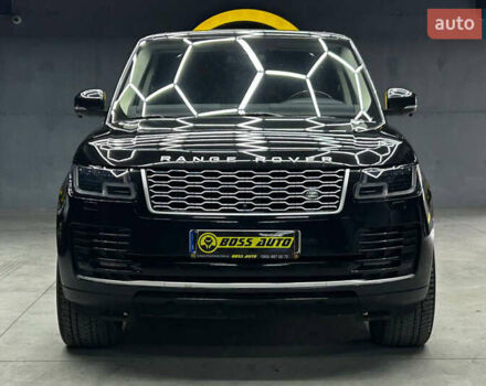 Черный Ленд Ровер Рендж Ровер, объемом двигателя 5 л и пробегом 115 тыс. км за 26500 $, фото 1 на Automoto.ua