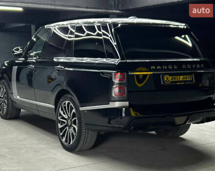 Черный Ленд Ровер Рендж Ровер, объемом двигателя 5 л и пробегом 115 тыс. км за 26500 $, фото 3 на Automoto.ua