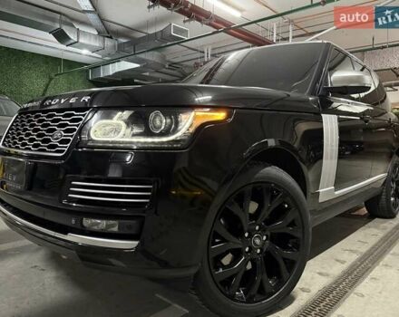 Черный Ленд Ровер Рендж Ровер, объемом двигателя 3 л и пробегом 220 тыс. км за 29900 $, фото 1 на Automoto.ua