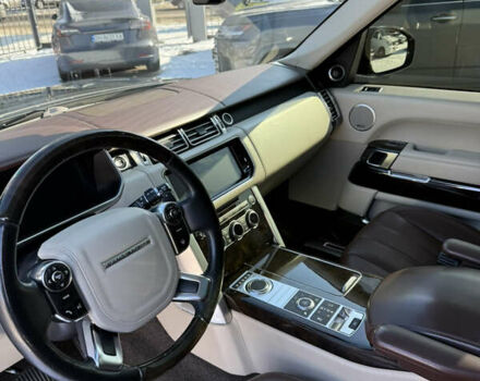 Черный Ленд Ровер Рендж Ровер, объемом двигателя 5 л и пробегом 102 тыс. км за 33500 $, фото 19 на Automoto.ua