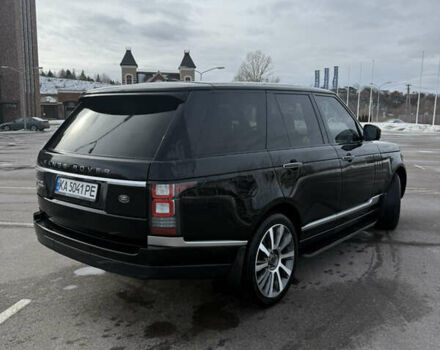 Черный Ленд Ровер Рендж Ровер, объемом двигателя 5 л и пробегом 250 тыс. км за 25000 $, фото 2 на Automoto.ua