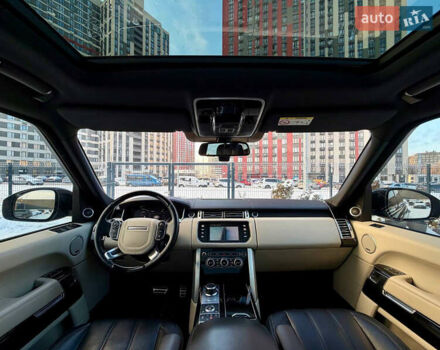 Черный Ленд Ровер Рендж Ровер, объемом двигателя 5 л и пробегом 240 тыс. км за 30900 $, фото 44 на Automoto.ua