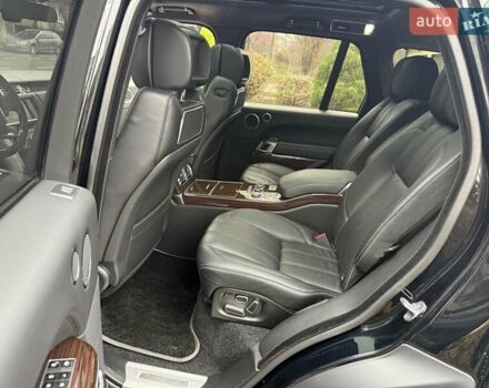 Чорний Ленд Ровер Рендж Ровер, об'ємом двигуна 5 л та пробігом 175 тис. км за 26950 $, фото 39 на Automoto.ua
