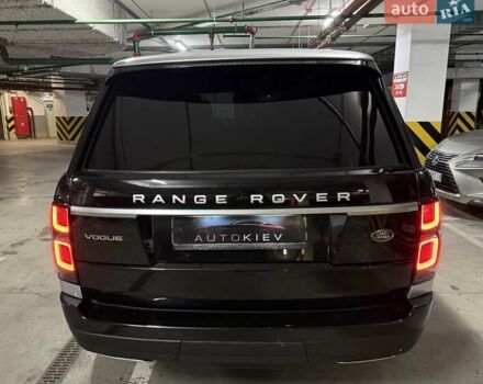 Черный Ленд Ровер Рендж Ровер, объемом двигателя 3 л и пробегом 220 тыс. км за 29900 $, фото 10 на Automoto.ua