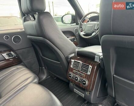 Черный Ленд Ровер Рендж Ровер, объемом двигателя 3 л и пробегом 183 тыс. км за 28900 $, фото 16 на Automoto.ua