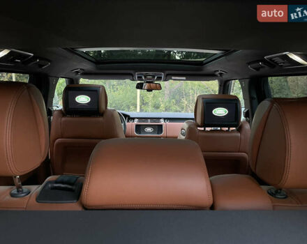 Чорний Ленд Ровер Рендж Ровер, об'ємом двигуна 5 л та пробігом 125 тис. км за 41000 $, фото 82 на Automoto.ua