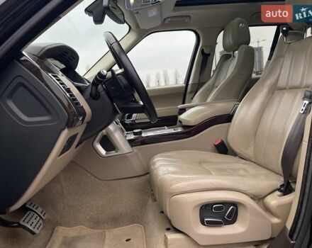 Чорний Ленд Ровер Рендж Ровер, об'ємом двигуна 4.4 л та пробігом 132 тис. км за 36800 $, фото 21 на Automoto.ua