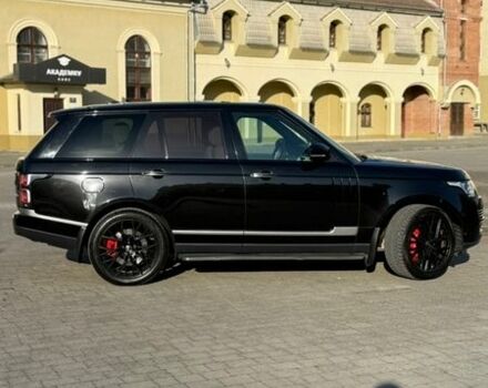 Чорний Ленд Ровер Рендж Ровер, об'ємом двигуна 5 л та пробігом 208 тис. км за 28000 $, фото 2 на Automoto.ua