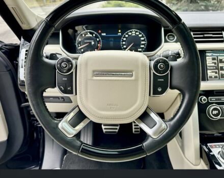 Черный Ленд Ровер Рендж Ровер, объемом двигателя 5 л и пробегом 98 тыс. км за 35000 $, фото 3 на Automoto.ua