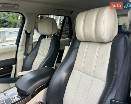 Черный Ленд Ровер Рендж Ровер, объемом двигателя 4.37 л и пробегом 170 тыс. км за 27900 $, фото 14 на Automoto.ua