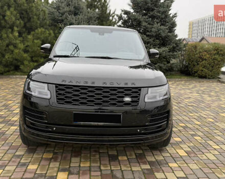 Черный Ленд Ровер Рендж Ровер, объемом двигателя 5 л и пробегом 150 тыс. км за 39800 $, фото 4 на Automoto.ua