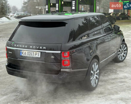 Чорний Ленд Ровер Рендж Ровер, об'ємом двигуна 5 л та пробігом 120 тис. км за 36500 $, фото 12 на Automoto.ua