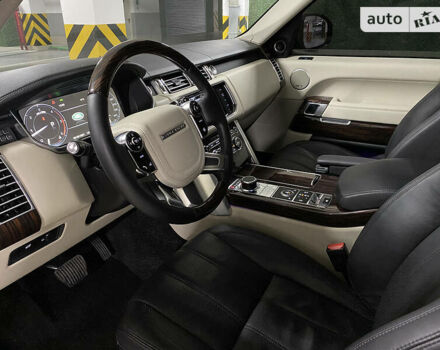 Черный Ленд Ровер Рендж Ровер, объемом двигателя 3 л и пробегом 220 тыс. км за 29900 $, фото 42 на Automoto.ua