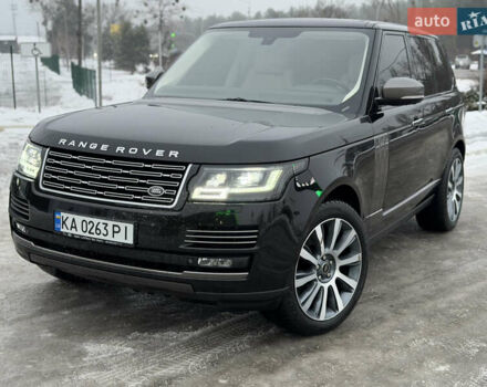 Чорний Ленд Ровер Рендж Ровер, об'ємом двигуна 5 л та пробігом 120 тис. км за 36500 $, фото 8 на Automoto.ua