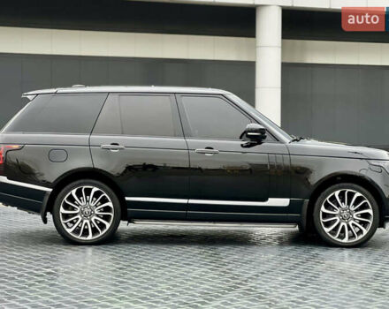 Чорний Ленд Ровер Рендж Ровер, об'ємом двигуна 5 л та пробігом 93 тис. км за 40000 $, фото 57 на Automoto.ua