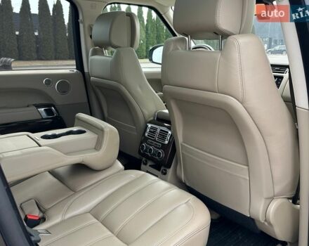 Черный Ленд Ровер Рендж Ровер, объемом двигателя 5 л и пробегом 52 тыс. км за 37800 $, фото 25 на Automoto.ua