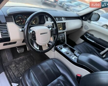 Черный Ленд Ровер Рендж Ровер, объемом двигателя 4.4 л и пробегом 240 тыс. км за 29888 $, фото 10 на Automoto.ua